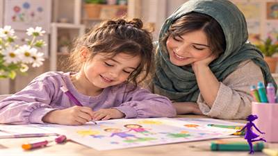 چرا نقاشی‌های کودک برای والدین ارزشمندند؟