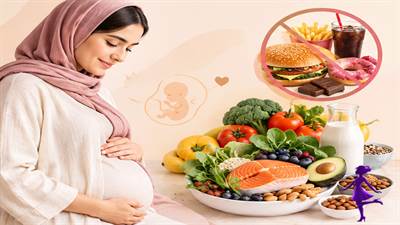 غذاهای مفید برای مادر و جنین + خوراکی های ممنوع در بارداری