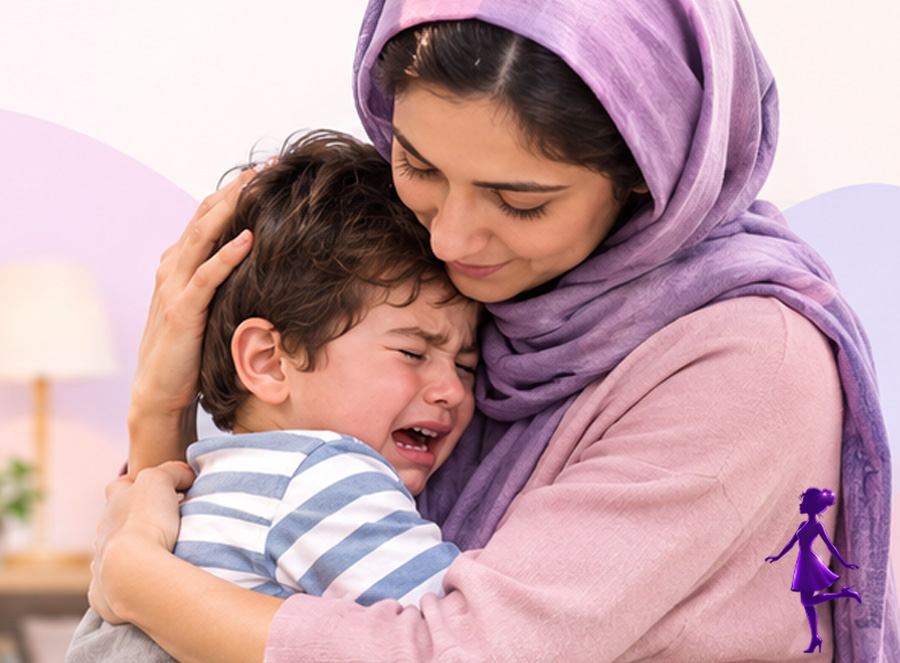چرا کودک جیغ می زند؟ روش های درست برخورد باگریه و قشقرق کودک 
