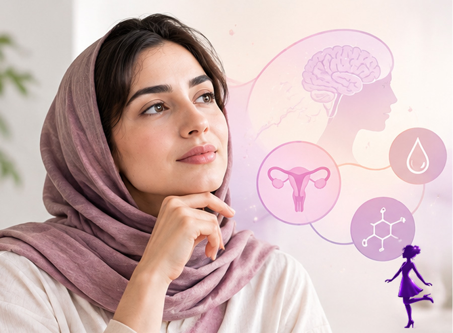 نشانه های بهم ریختگی هورمونی در زنان